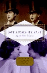 Love Speaks Its Name: Gay and Lesbian Love Poems.