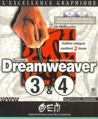 Dreamweaver 3 & 4 Coffret 2 Volumes. Avec 2 Cd-Rom