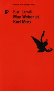 Max Weber et Karl Marx