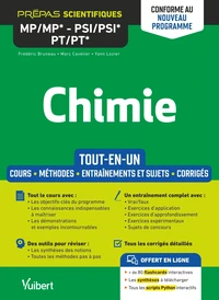 Chimie MP/MP* - PSI/PSI* - PT/PT*