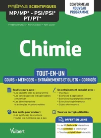 Chimie MP/MP* - PSI/PSI* - PT/PT*