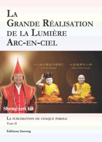 La grande réalisation de la lumière arc-en-ciel