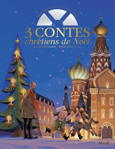 Luc Adrian et Damien Ricour - 3 contes chrétiens de Noël. 1 CD audio