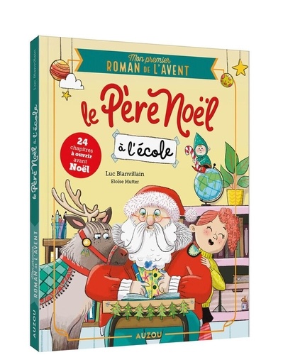 Le  père noël à l'école