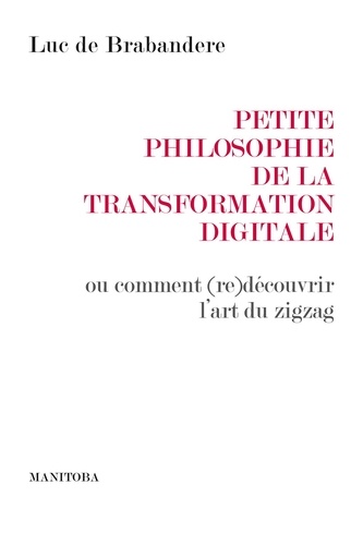 Luc De Brabandere - Petite philosophie de la transformation digitale - Ou comment (re)découvrir l'art du zigzag.