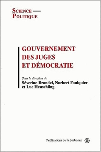 Gouvernement Des Juges Et Democratie