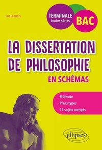 Luc Lannois - La dissertation de philosophie en schémas - BAC Terminale toutes séries.