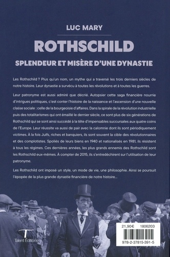Rothschild. Splendeur et misère d'une dynastie
