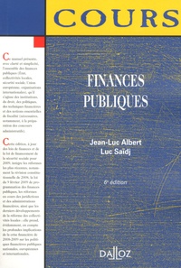 Luc Saïdj et Jean-Luc Albert - Finances publiques.