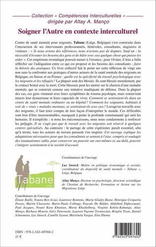 Soigner l'Autre en contexte interculturel. Tabane : engagements pour un accueil en santé mentale