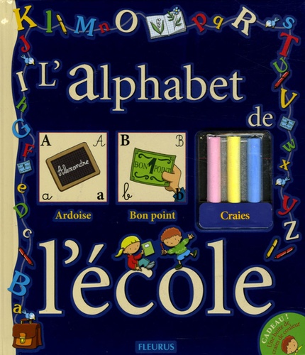 L'alphabet de l'école - Avec une boîte de... de Luc Turlan - Album