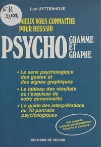 Luc Uyttenhove - Mieux vous connaître pour réussir psychogramme et psychographie.