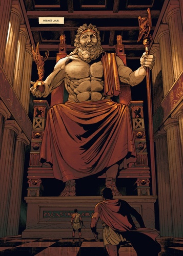 Les 7 Merveilles  La statue de Zeus, 432 avant J-C