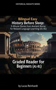 Bilingual Easy History Before Sleep: 5-Minute Stories from Ancient Rome for Relaxed Language Learning (A1–B1) – Graded Reader for Beginners