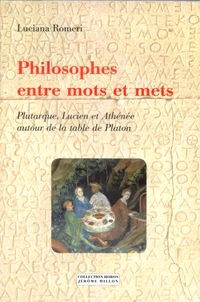 Philosophes entre mots et mets.