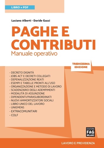 Luciano Alberti - Paghe e contributi - Manuale operativo.