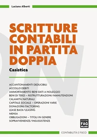 Scritture contabili in partita doppia - Casistica