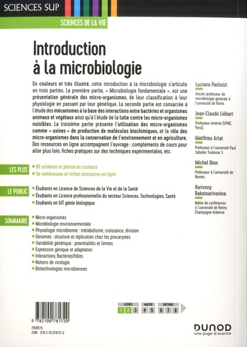 Introduction à la microbiologie. Microbiologie fondamentale et appliquée