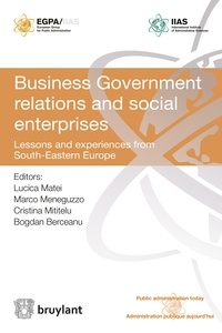 Lucica Matei et Marco Meneguzzo - Business Government Relations and Social Enterprises - Lessons and Experiences from South-Eastern Europe.
