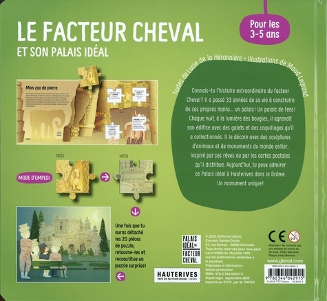 Le facteur Cheval et son palais idéal. Avec un puzzle surprise