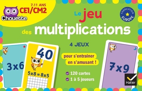 Lucie Domergue et Muriel Iribarne - Le jeu des multiplications CE1-CM2.