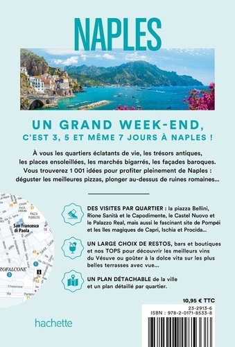 Un grand week-end à Naples et la côte Amalfitaine  avec 1 Plan détachable