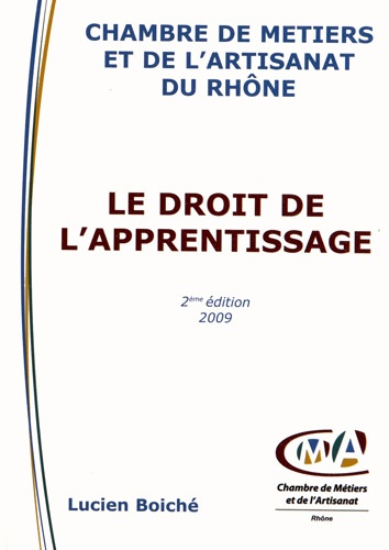 Lucien Boiché - Le droit de l'apprentissage.