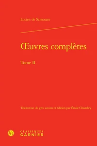 Oeuvres complètes