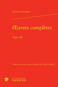 Oeuvres complètes