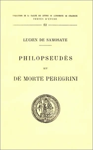 Philopseudès et De Morte Peregrini