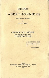 Critique du laïcisme