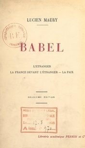 Lucien Maury - Babel.