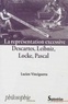 Lucien Vinciguerra - La représentation excessive - Descartes, Leibniz, Locke, Pascal.