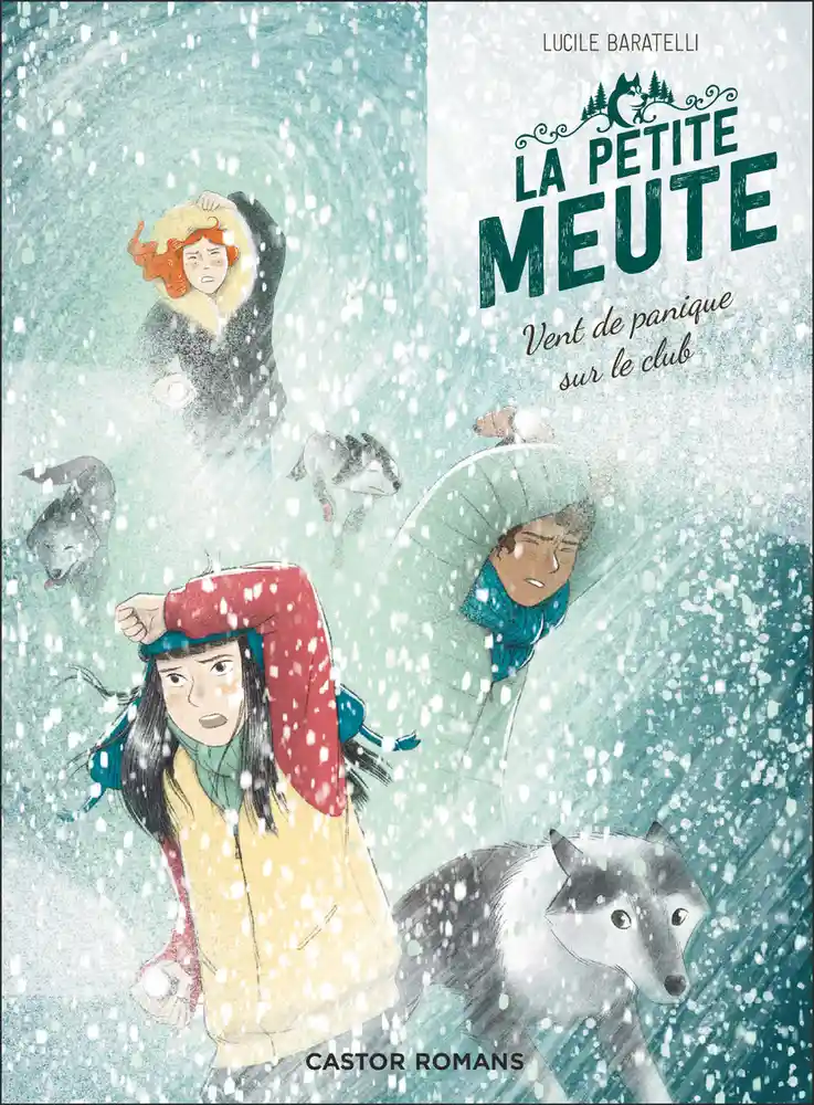 Couverture de La petite meute n° 3 Vent de panique sur le club