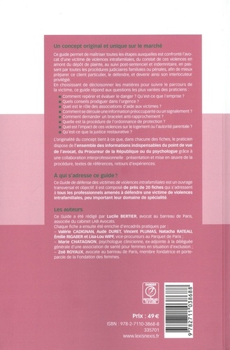 Guide de défense des victimes de violences intrafamiliales  Edition 2024-2025