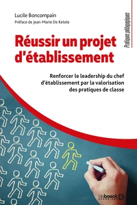 Réussir un projet d'établissement
