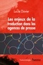 Lucile Davier - Les enjeux de la traduction dans les agences de presse.