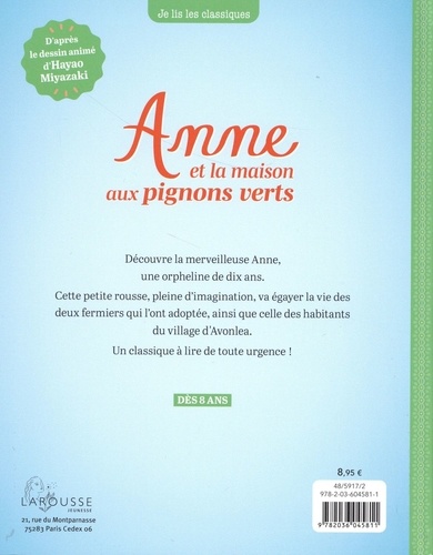 Anne et la maison aux pignons verts