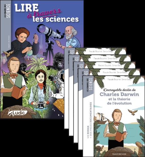 Philippe Perrot - L'incroyable destin de Charles Darwin et la théorie de l'évolution - Le fichier pédagogique + 5 romans.