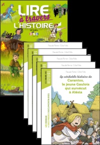 Philippe Perrot - La véritable histoire de Carantos, le jeune Gaulois qui survécut à Alésia - Le fichier pédagogique + 5 romans.