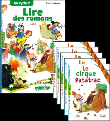 Philippe Perrot - Le cirque Patatrac - Le fichier pédagogique + 5 romans.