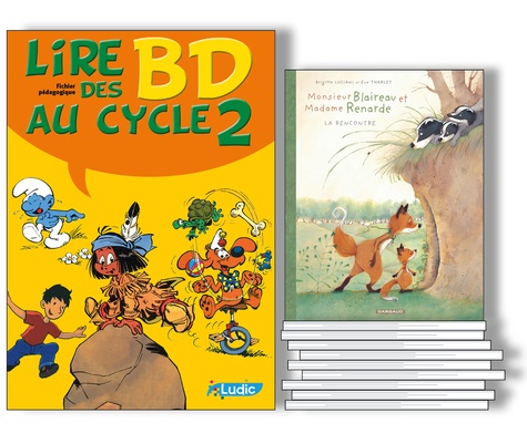  Ludic - Lire des BD au cycle 2, le rallye lecture - Un fichier pédagogique photocopiable et 10 bandes dessinées cycle 2.