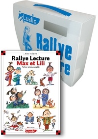  Ludic - Rallye lecture Max et Lili - Volume 1, Une mallette, un fichier pédagogique photocopiable et 15 titres de la collection.