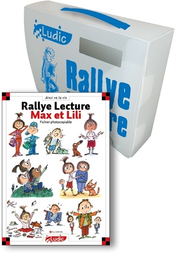  Ludic - Rallye lecture Max et Lili - Volume 1, Une mallette, un fichier pédagogique photocopiable et 15 titres de la collection.
