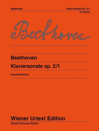 Ludwig van Beethoven - Piano Sonata F Minor - Edited from the sources. op. 2/1. piano..
