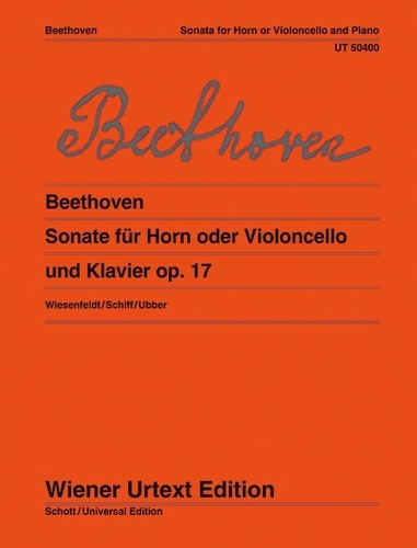 Ludwig van Beethoven - Sonata - op. 17. horn or cello and piano..