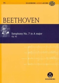Ludwig van Beethoven - Symphonie n° 7 en la majeur - op. 92. orchestra. Partition d'étude..