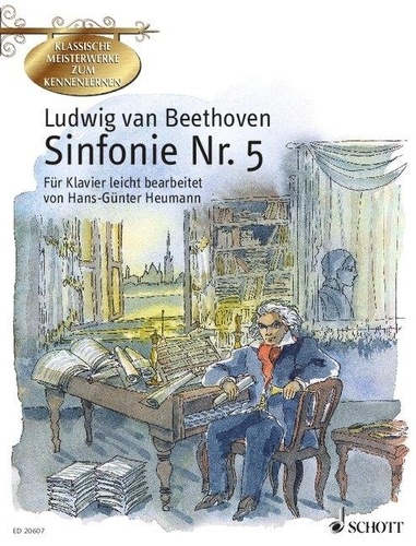 Ludwig van Beethoven - Get to Know Classical Masterpieces  : Symphony No. 5 C minor - op. 67. piano..