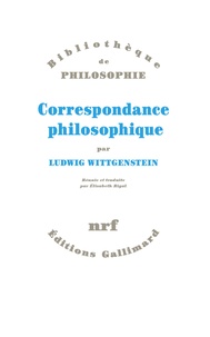 Ludwig Wittgenstein - Correspondance philosophique.