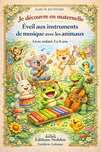 Livre enfant 3 4 5 6 ans Je découvre en maternelle Éveil aux instruments de musique avec les animaux